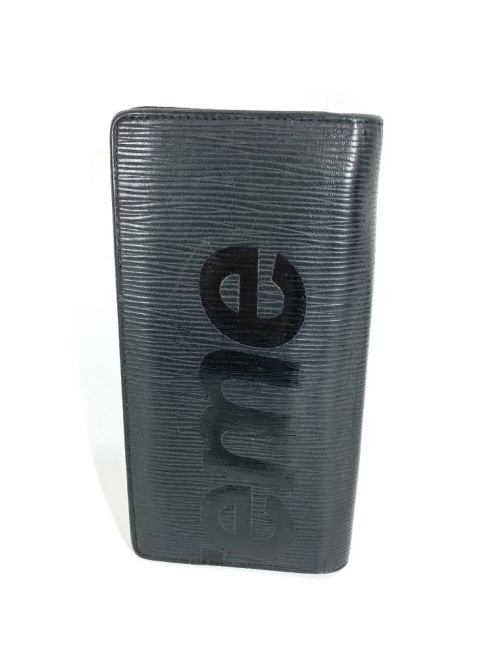 Louis Vuitton Wallet Portefeuille Brazza Epi Leather Noir Black